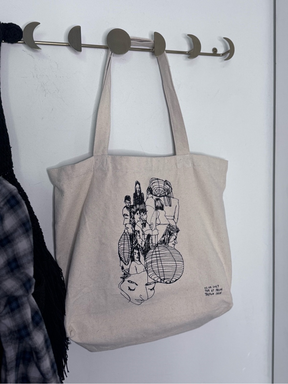 Trevor Shin “Ten at Melrose” Artist Tote Bag – Los Angeles Art Event Canvas Tote